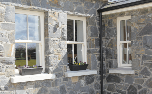 Global Cream Sash Windows