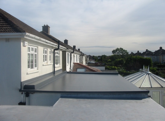 Warm Deck Flat Roofs