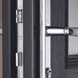 High security door handle