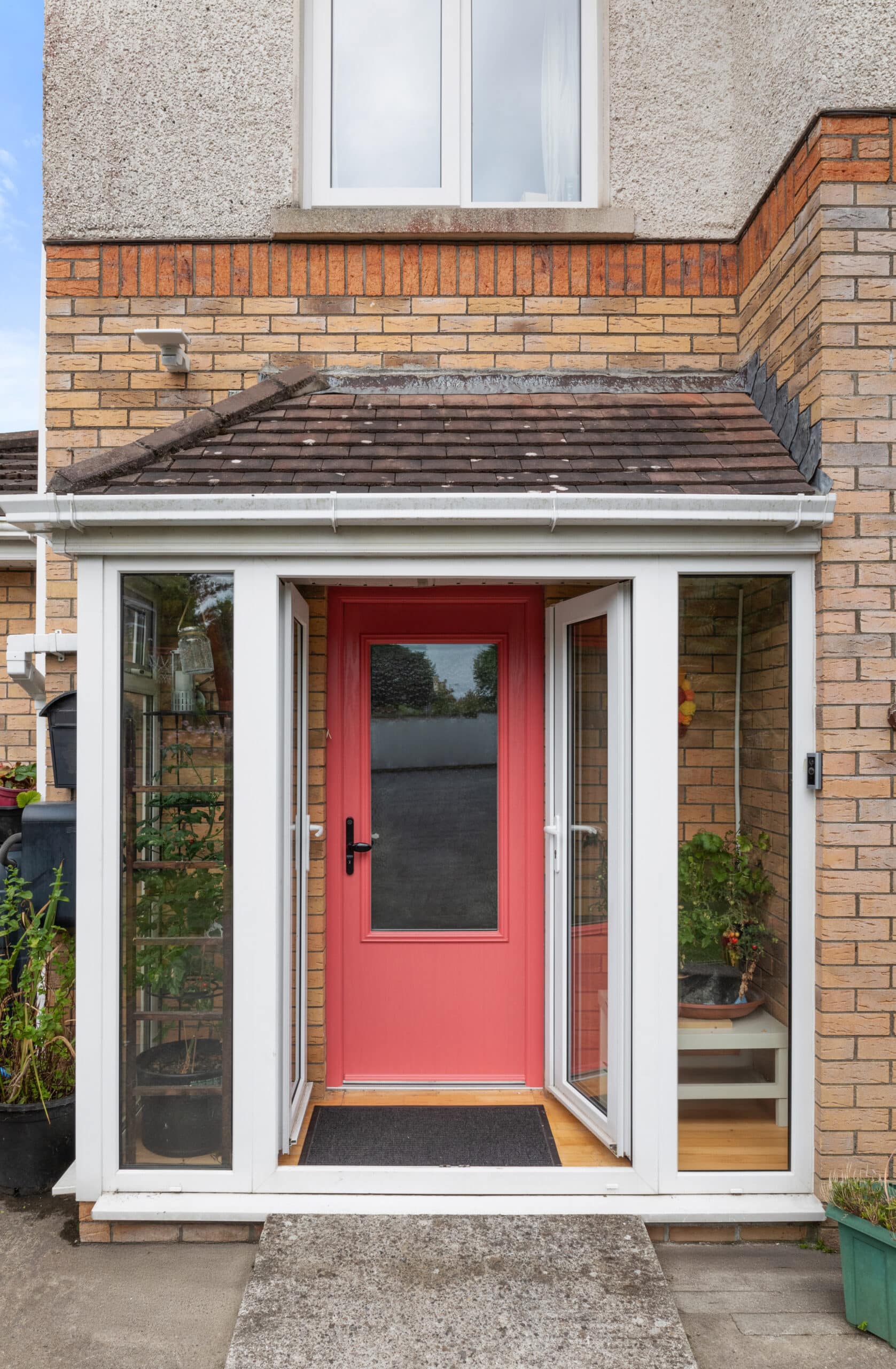 Antique Pink composite front door