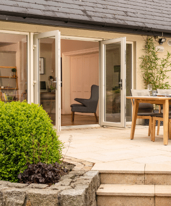 French Doors Indoor-outdoor living