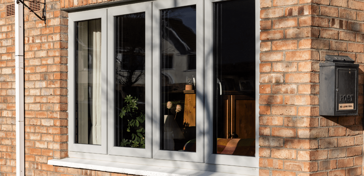 Finesse Frame windows, Agate Grey