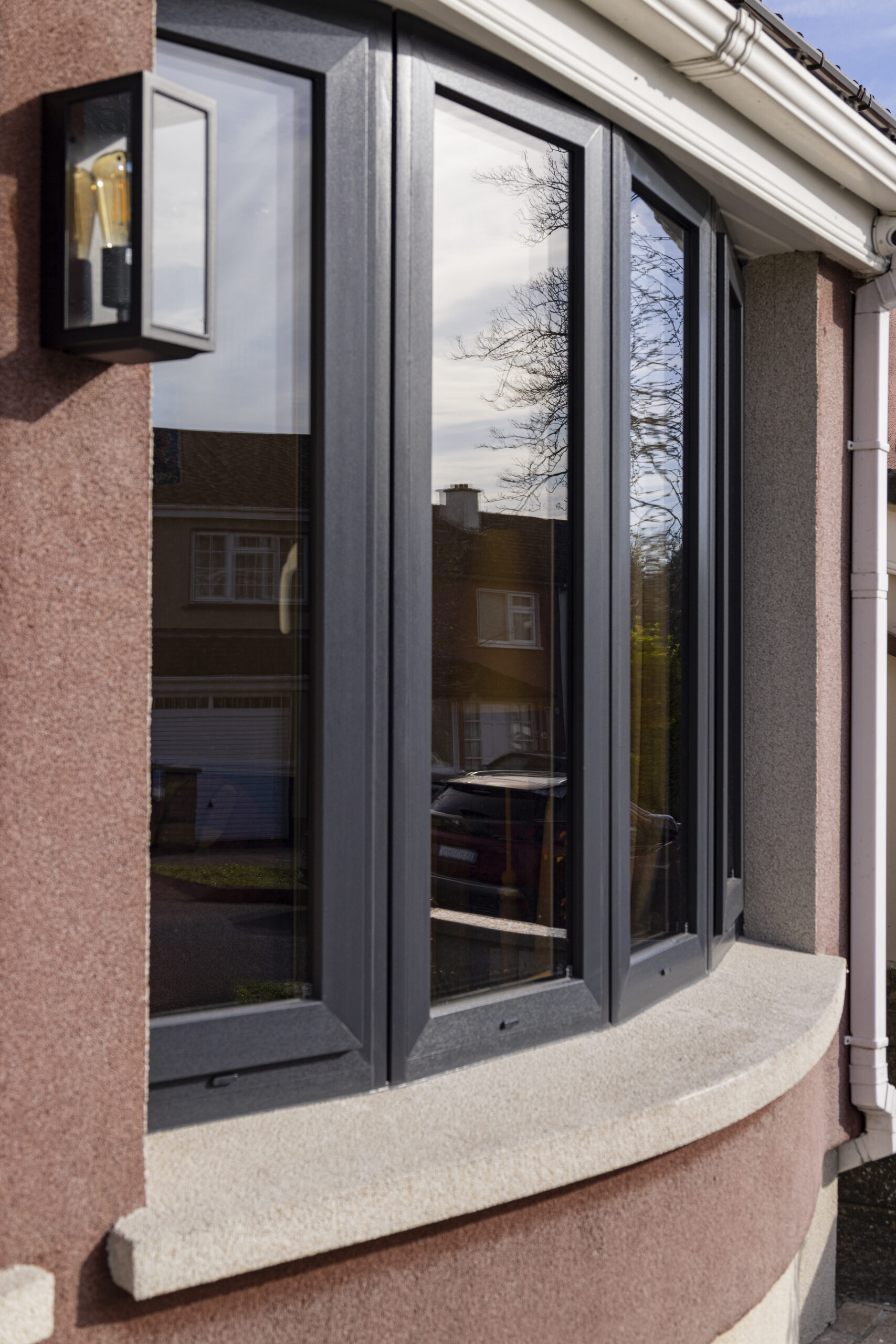 Finesse Frame windows in Anthracite Grey