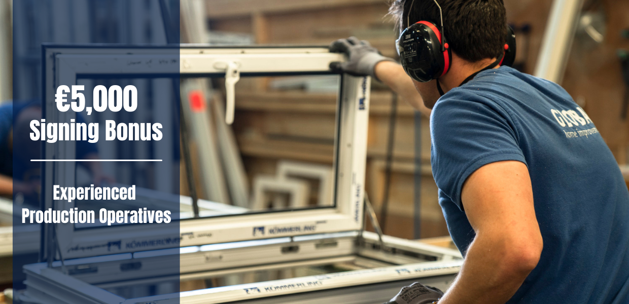 5,000 EUR Signing Bonus - Production Operative