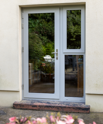 Global PVC Back Door in Agate Grey