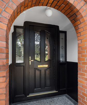 Global Composite door, black