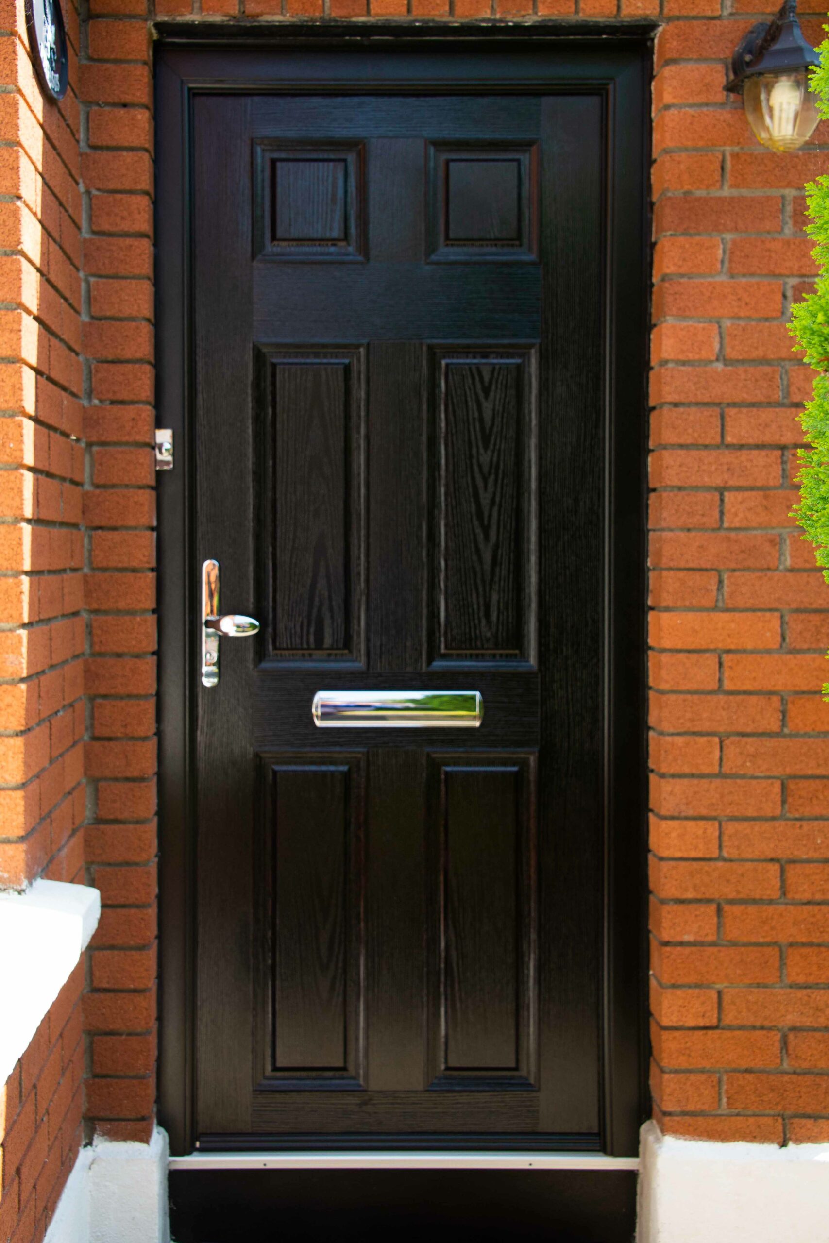 GLOBAL Black Composite Front door