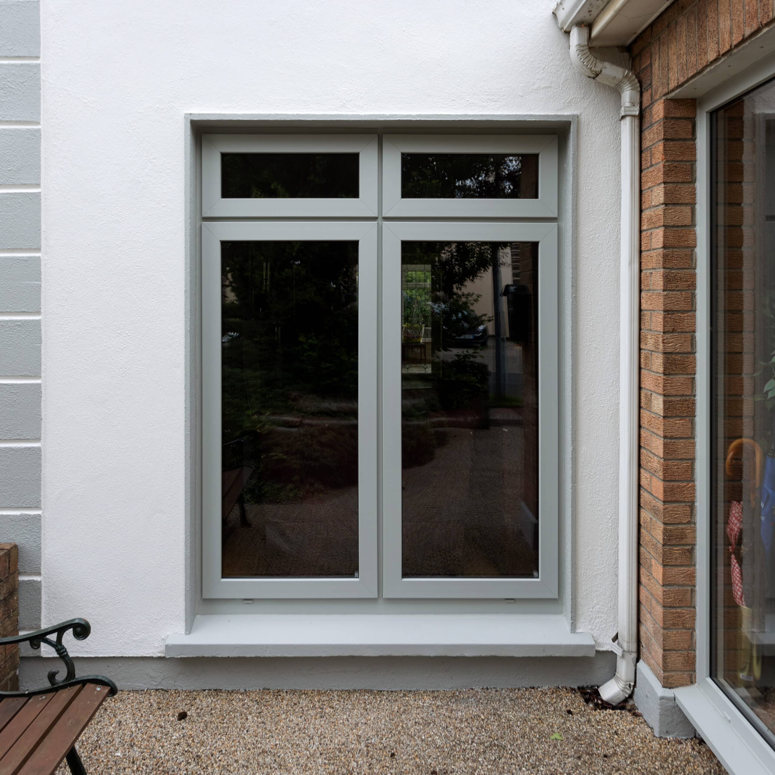 Global Home Improvements Finesse Frame windows in Agate Grey