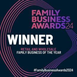 WINNER Retail and Wholesale Family Business of the Year 2024