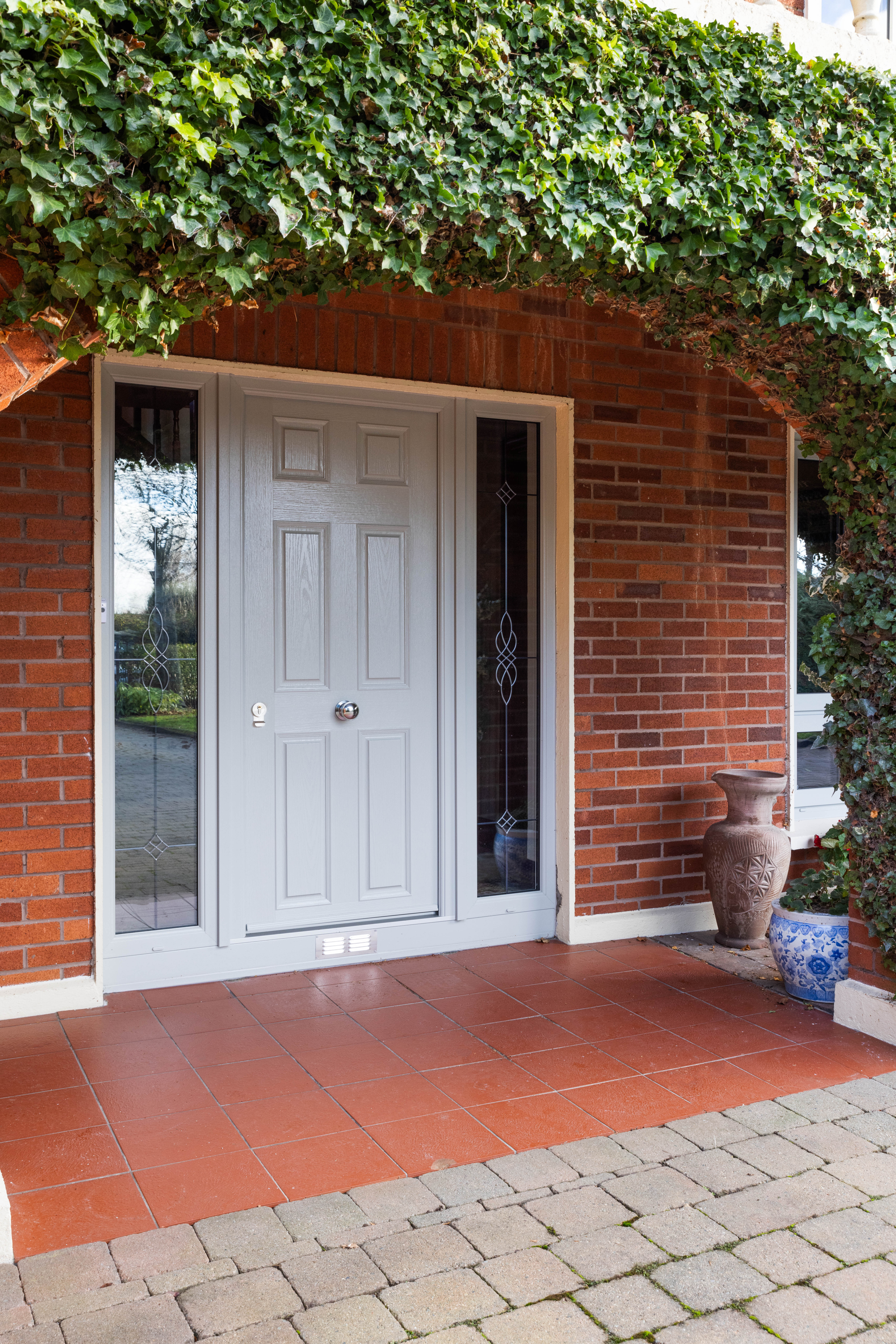 Composite Front Door, Agate Grey Composite Front Door, Agate Grey