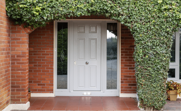 Global Home Improvements composite front door, Agate Grey