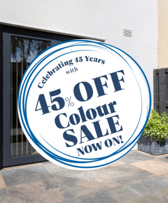 Global 45% OFF Colour Sale on Doors