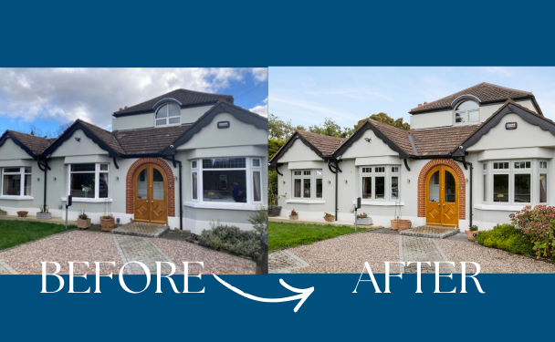 Churchtown home before and after
